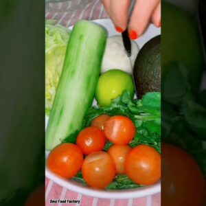 Healthy Salad Recipe For Weight Loss – Easy and Quick Salad Recipe #shorts