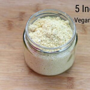 Vegan Cheese Mix Recipe – How To Make Dairy Free Vegan Cheese – 5 Ingredient Vegan Cheese