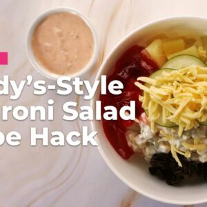Wendy’s-Style Macaroni Salad Recipe Hack | YummyPH