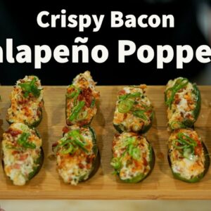 Crispy Bacon Jalapeno Poppers