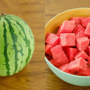 🍉🍉The 3 BEST Ways to Cut Watermelon into Cubes