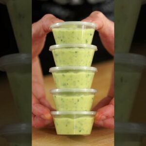 Avocado Lime Yogurt Salad Dressing | The Perfect Versatile Dressing