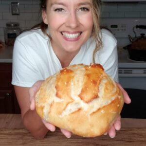 Homemade Bread for Beginners EASY Recipe in 5 Minutes of Hands On Time a Day