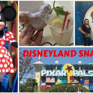 SHARING OUR FAVORITE DISNEYLAND SNACKS!! | YOU CANT COME TO DISNEYLAND  WITHOUT TRYING THESE SNACKS|