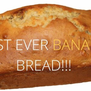 😍Best Ever Banana Bread Recipe!!!😍| *Ingredients In Description* | Keto Diet