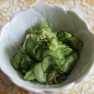 Sunomono (Cucumber Salad)  Recipe – Japanese Cooking 101