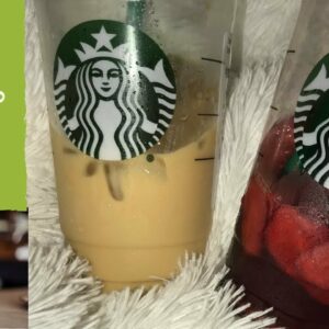 HOW WE ORDER OUR STARBUCKS DRINKS!!  | SHOULD WE CHANGE OUR YOUTUBE NAME? |