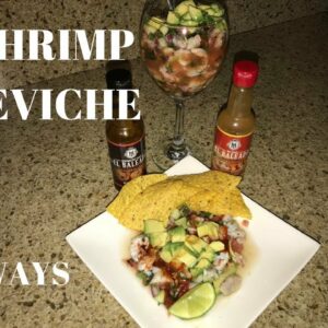 HOW TO MAKE THE BEST SHRIMP  CEVICHE | SIMPLE & EASY |