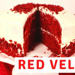 Red Velvet Cake- Soft & Moist Cake, step by step recipe