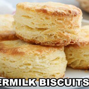 Homemade Buttermilk Biscuit Recipe (Freezer Friendly)