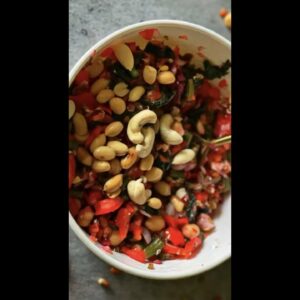 High protein salad | healthy salad recipe for weight loss #shorts  #highprotein #weightlosssalad