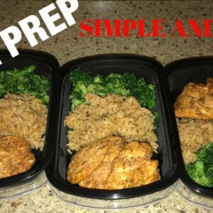 THE STORY BEHIND WHY I WANT TO START MEAL PREPPING AGAIN | Easy and simple recipe |
