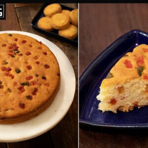 Eggless Tutti Frutti Cake | How to make eggless Tutti Frutti cake ? || Cake Recipes @HomeCookingShow