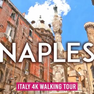 Naples 4K Walking Tour (Italy) – 3h Napoli Tour with Captions & Immersive Sound [4K Ultra HD/60fps]