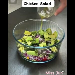 Chicken Salad Recipe #food #healthyfood #diet #chicken #salad #recipe #shorts #best #healthy #short