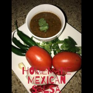 HOW TO MAKE A HOMEMADE MEXICAN SALSA!!