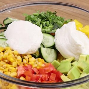 Not many people know this recipe! Delicious tomato and avocado salad recipe!