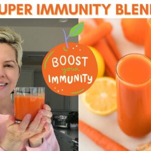 Carrot Juice Recipe with Orange & Ginger // IMMUNE-BOOSTING