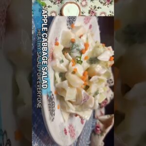 part-1 Apple Cabbage Salad | Summer Salad Recipe #prochefathome #promo #salad #applesalad