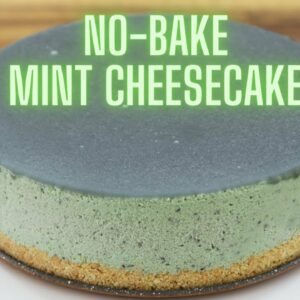 No-Bake Mint Cheesecake Recipe