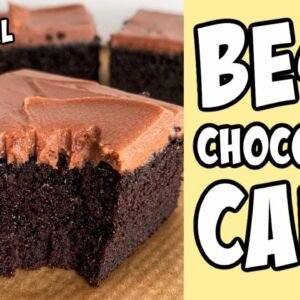 The Best Chocolate Cake! Recipe tutorial #Shorts