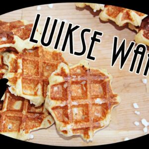 Luikse wafels / Suikerwafel – recept & ingrediënten