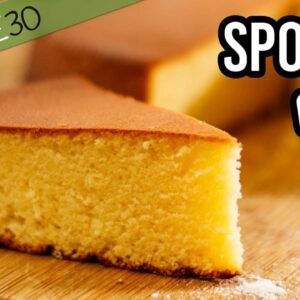 Classic Sponge Cake or Genoise the basic recipe with 4 ingredients