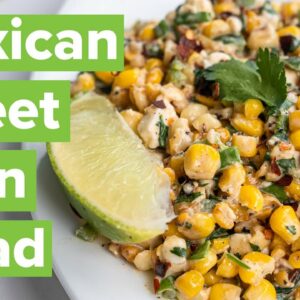 Mexican Street Corn Salad (Esquites) | Healthy BBQ Sides