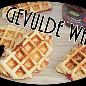 Gevulde wafeltjes / wafels – recept en ingrediënten