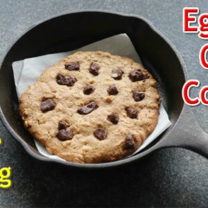Eggless Oats Cookies – No Oven, No Maida, No Wheat, No Eggs, No Sugar – Healthy Oats Cookies – Vegan