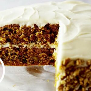 Professional Baker Teaches You How To Make CARROT CAKE!