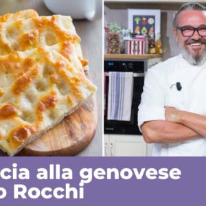 FOCACCIA GENOVESE di Ezio Rocchi – RICETTA ORIGINALE PERFETTA