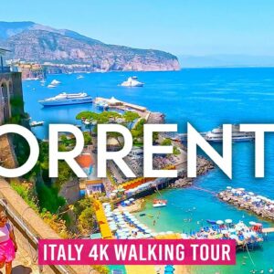 Sorrento 4K Walking Tour (Italy) – Tour with Captions & Immersive Sound [4K Ultra HD/60fps]