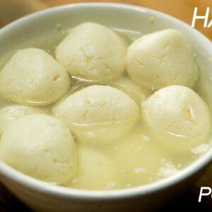 Milk Powder Rasgulla Recipe – Bengali Sponge Rosgolla Tips & Tricks Halwai Secrets CookingShooking