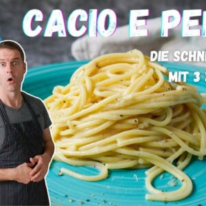 Pasta Rezepte: Cacio e Pepe – das schnelle Rezept mit nur 3 Zutaten