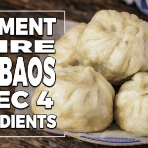 Comment faire des BAOS avec 4 ingrédients – Recette facile – Le Riz Jaune