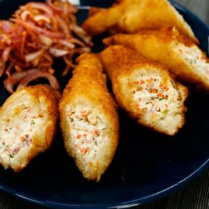 Dahi ke Sholay – Bread Rolls Curd Fire Kabab Recipe – Snacks CookingShooking