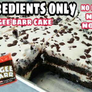 No Bake Fudgee Barr Cake | 2 Ingredients Only | Sobrang Daling Gawin | Masarap na Dessert
