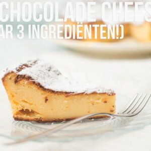 RECEPT: Witte chocolade cheesecake (3 ingrediënten!) | OhMyFoodness