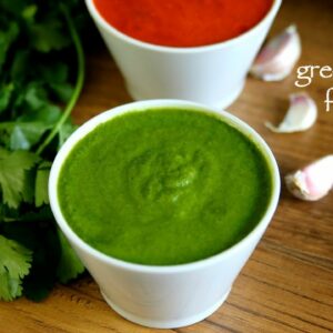 green chutney recipe | hari chutney | how to make green chutney for chaat