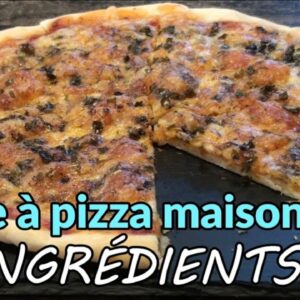 Pâte à pizza maison 2 ingrédients – Recette facile de pizza maison