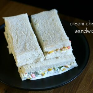 cheese sandwich recipe | veg cream cheese sandwich recipe | how to make cheese sandwich