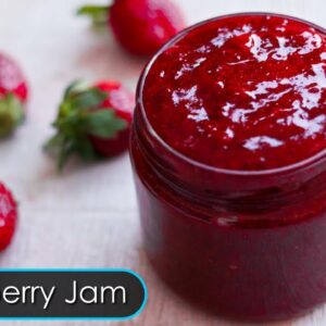 Homemade Strawberry Jam | 2 Ingredients Strawberry Jam Recipe | Tasty Jam ~ The Terrace Kitchen
