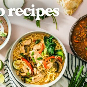 3 Healthy & Easy Soup Recipes