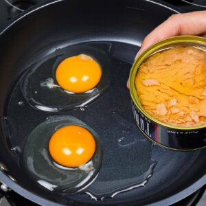 ASMR | 💯 Hast du Eier und Thunfischkonserven zu Hause ❓❓ Einfaches Rezept