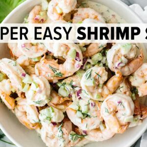 SHRIMP SALAD | the easy “must make” summer salad recipe