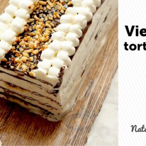 VIENNETTA FATTA IN CASA | Ricetta torta gelato con 2 ingredienti | Natalia Cattelani