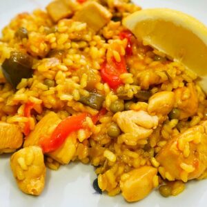 Paella de pollo | Receta típica española