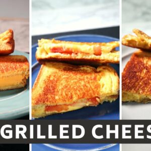 3 Grilled Cheese Recipes| Regular| Tomato | Spicy with Herbs