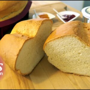 Einfaches Weißbrot Rezept | Helles Brot schnell selber backen | Zutaten